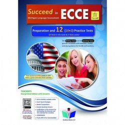 SUCCEED IN MICHIGAN ECCE 12 PRACTICE TESTS 2021 FORMAT TCHRS - ΜΠΕΤΣΗΣ ΑΝΔΡΕΑΣ - 9789604138685